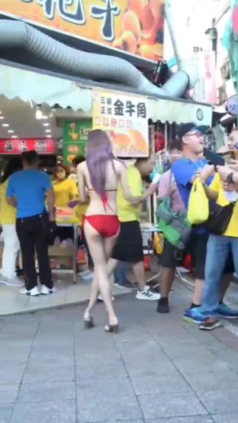 台灣 #夜市美女 (2)