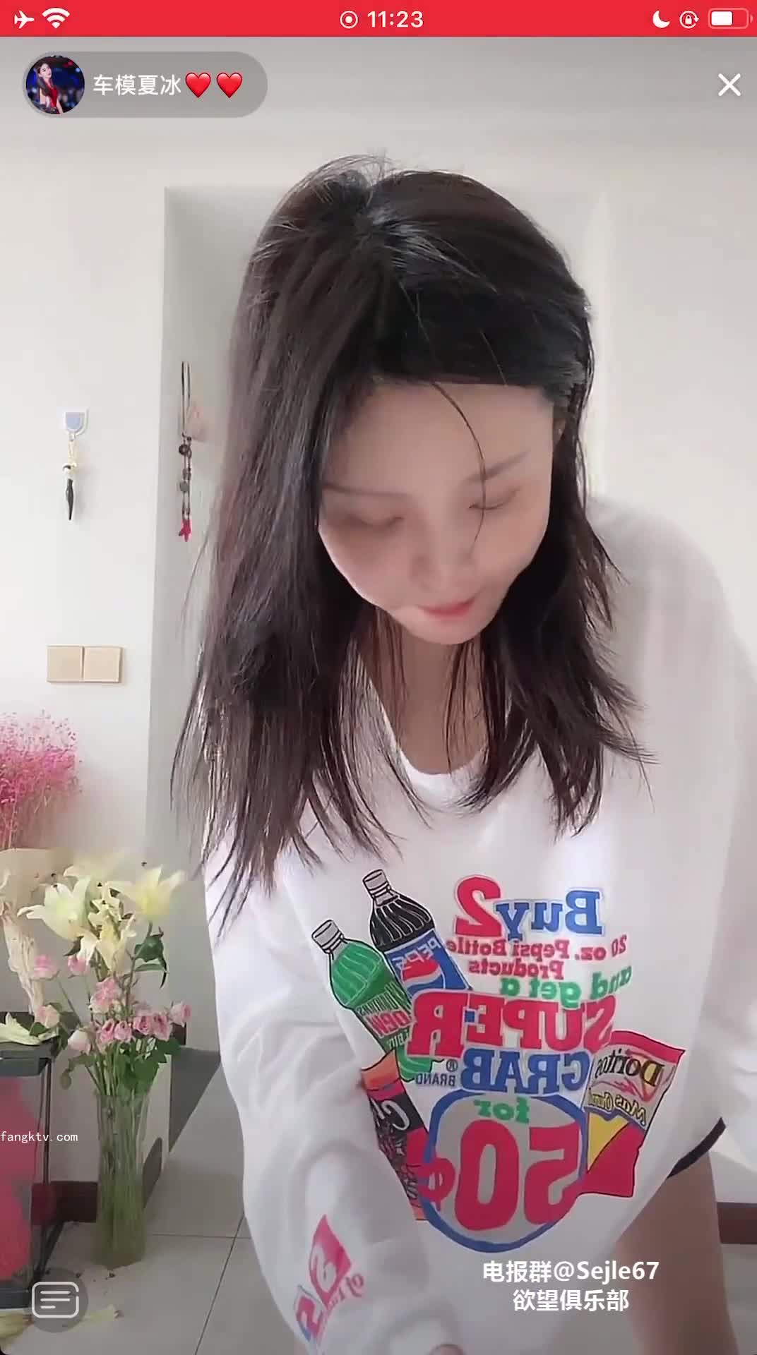 直播閃現系列 抖音擦邊顏值主播各顯神通 #閃現 #走光 #露點 #真空 (21)