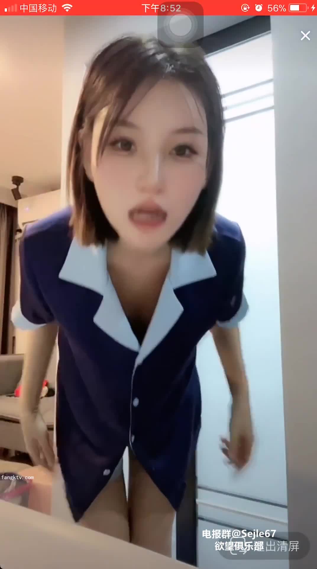 直播閃現系列 抖音擦邊顏值主播各顯神通 #閃現 #走光 #露點 #真空 (25)