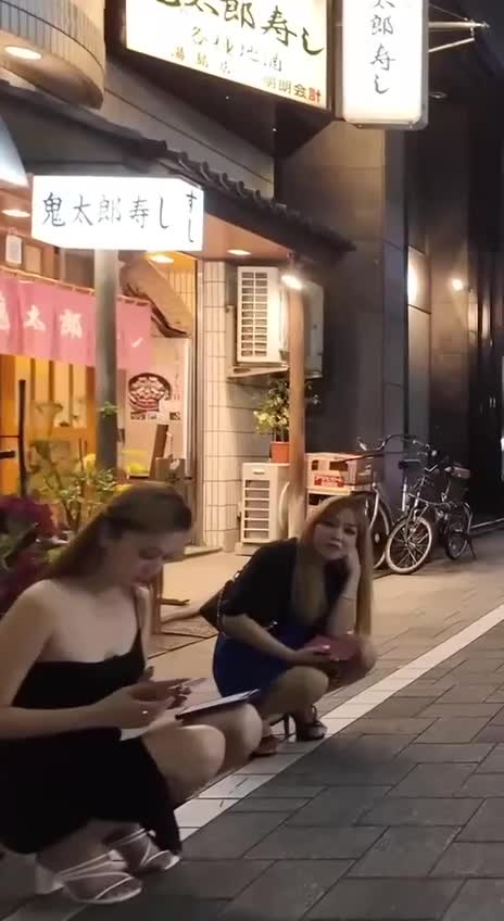 日本街邊 #日本妞 #街拍